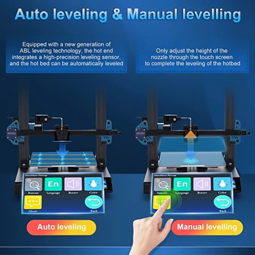 Geeetech Mizar S Autoleveling 3D Printer, Open Source Firmware, Dual Z