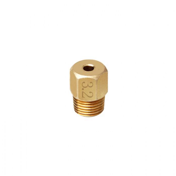Brass Connector 1.75//3mm for Peek J-head hotend 3D printer Filament Feeding