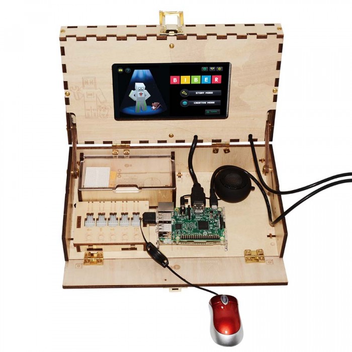 TEQStone DIY Computer Kit for Kids STEM and Coding Training Toy