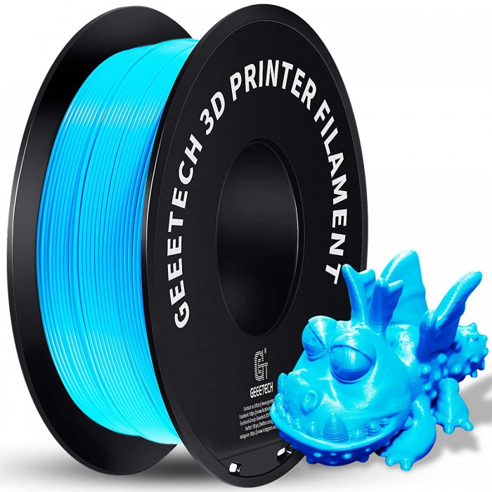 GEEETECH PLA Filament 1.75mm 1Kg spool for 3D Printer,Vacuum Packaging Blue