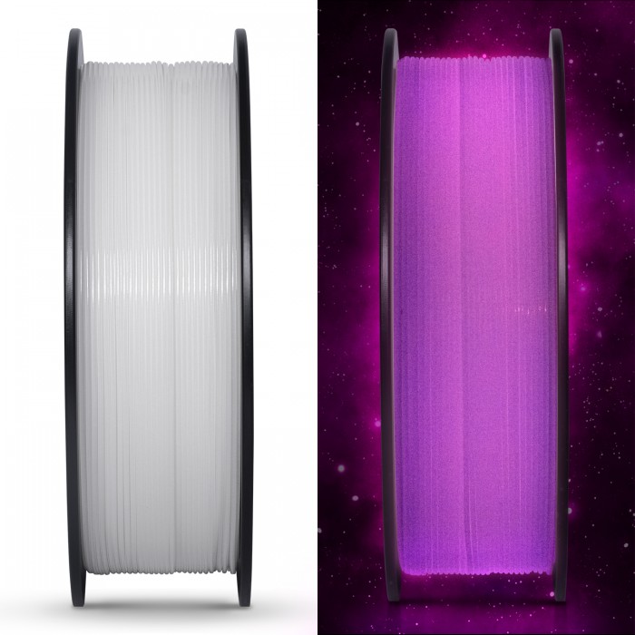 Glow in the Dark PLA Rose Red 3D Printer Filament Geeetech