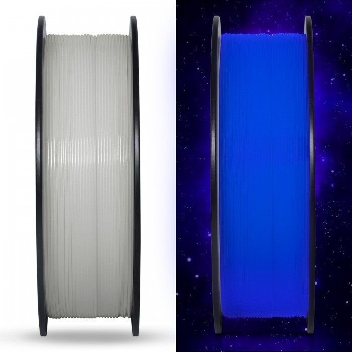 Glow in the Dark PLA Purple 3D Printer Filament Geeetech