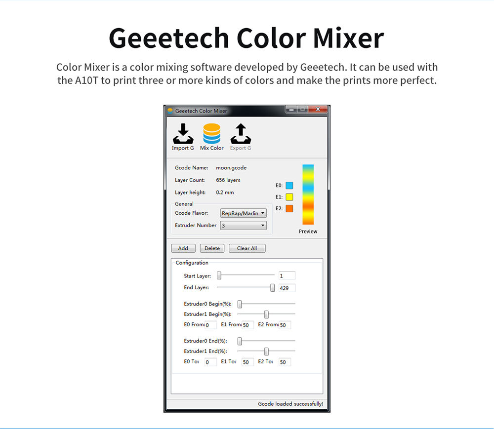 geeetech a10t advantage