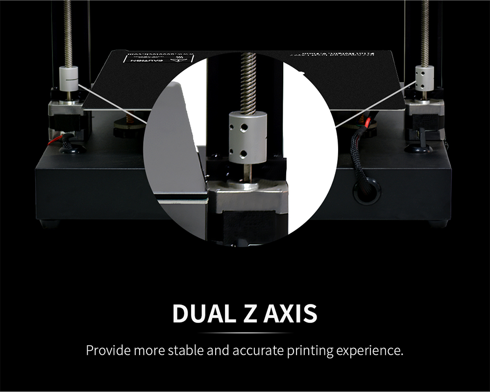 Geeetech A30T description of dual z axis Geeetech A30T description of dual z axis