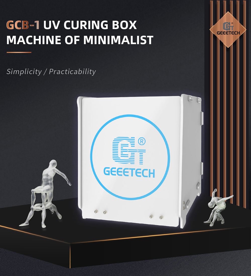 geeetech gcb-1 uv curing box machine of minimalist
