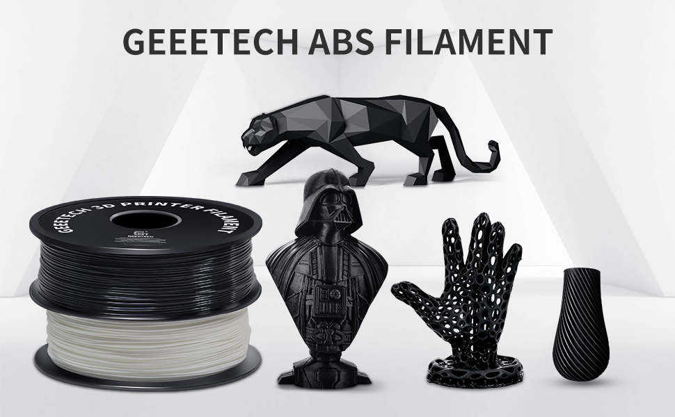 Geeetech ABS Black 1.75mm 1kg/roll description