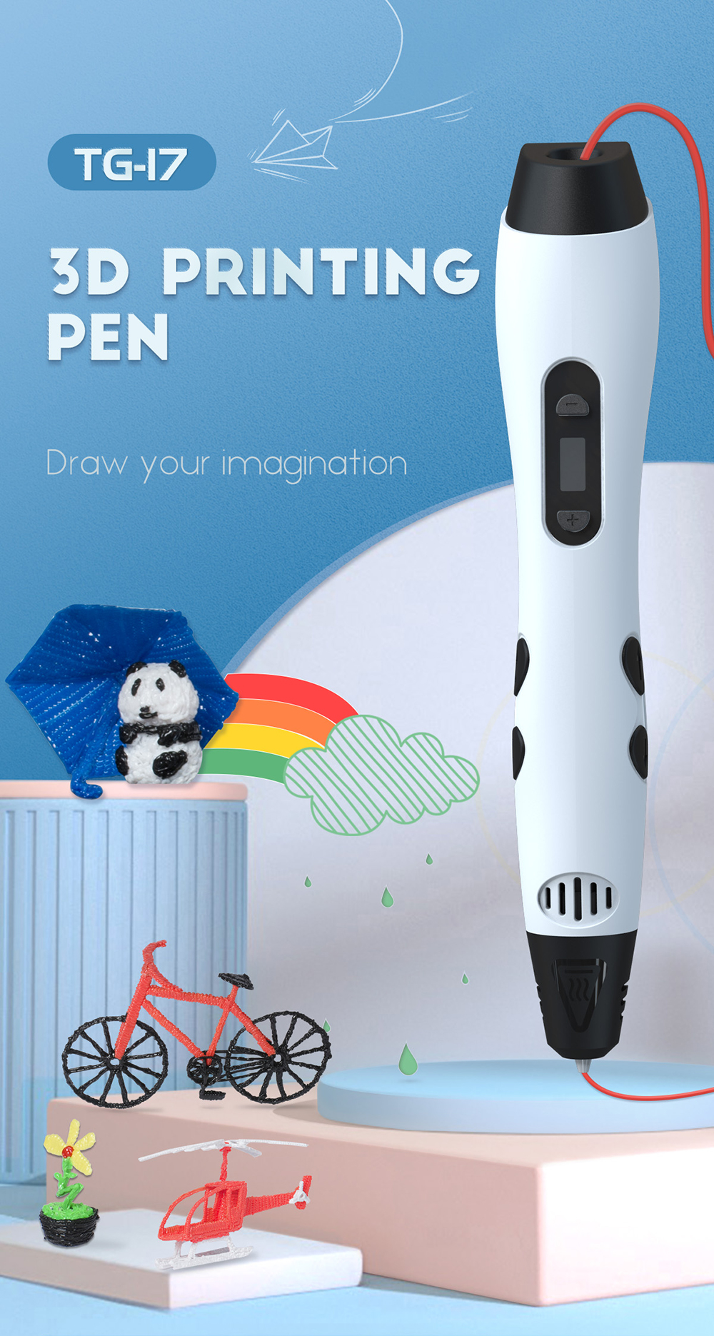 TG-17 3D Printing Pen description