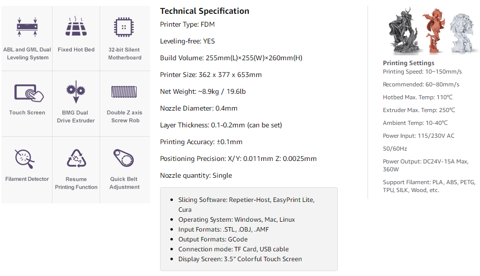 Mizar S technical specification