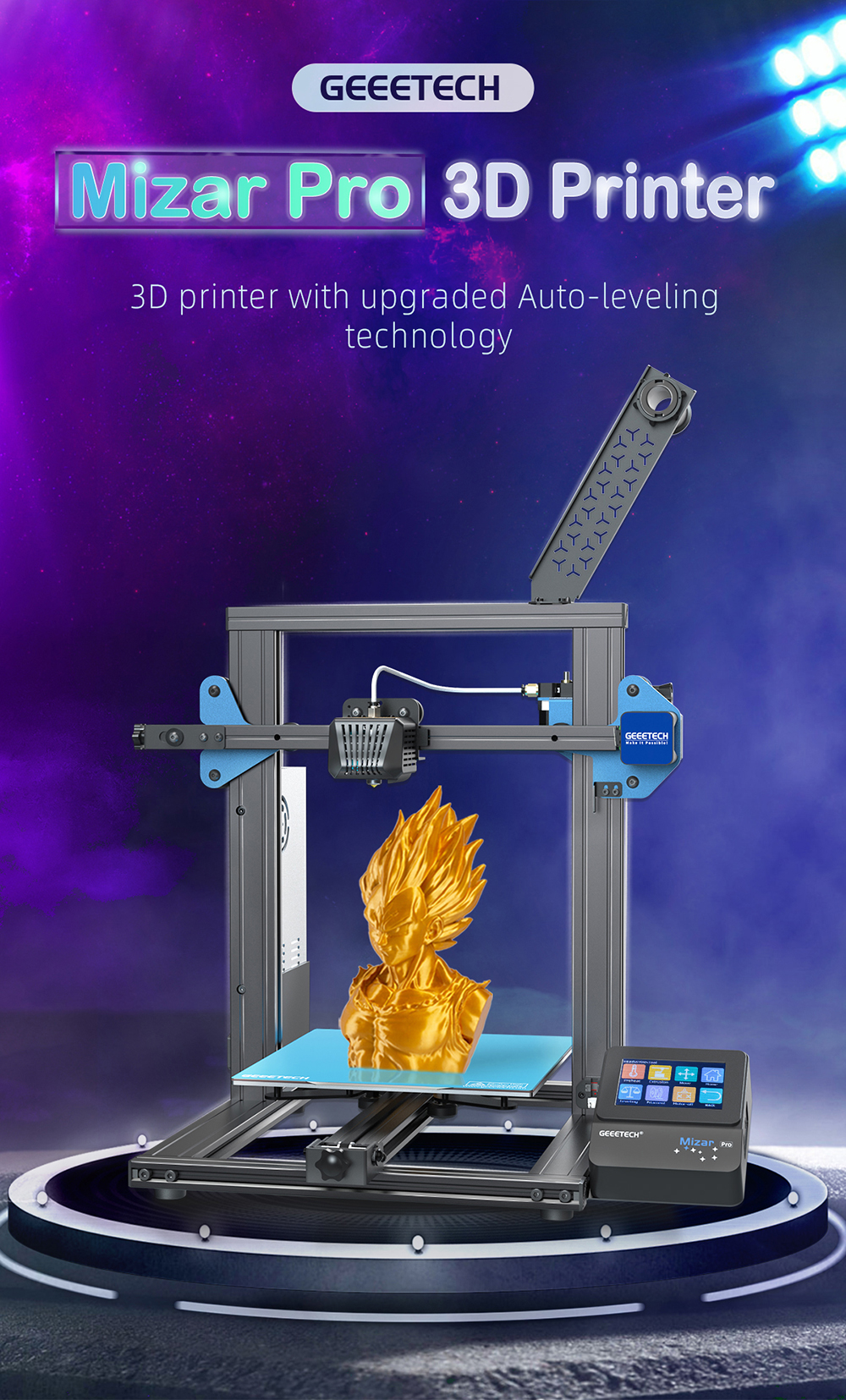 Mizar pro 3d printer image