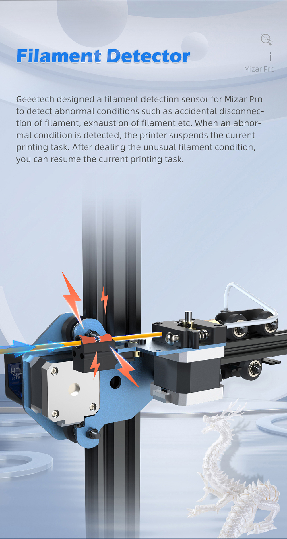 Mizar pro filament detector